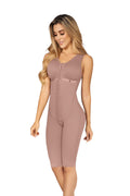 1061-Knee length sleeveless power control bodysuit