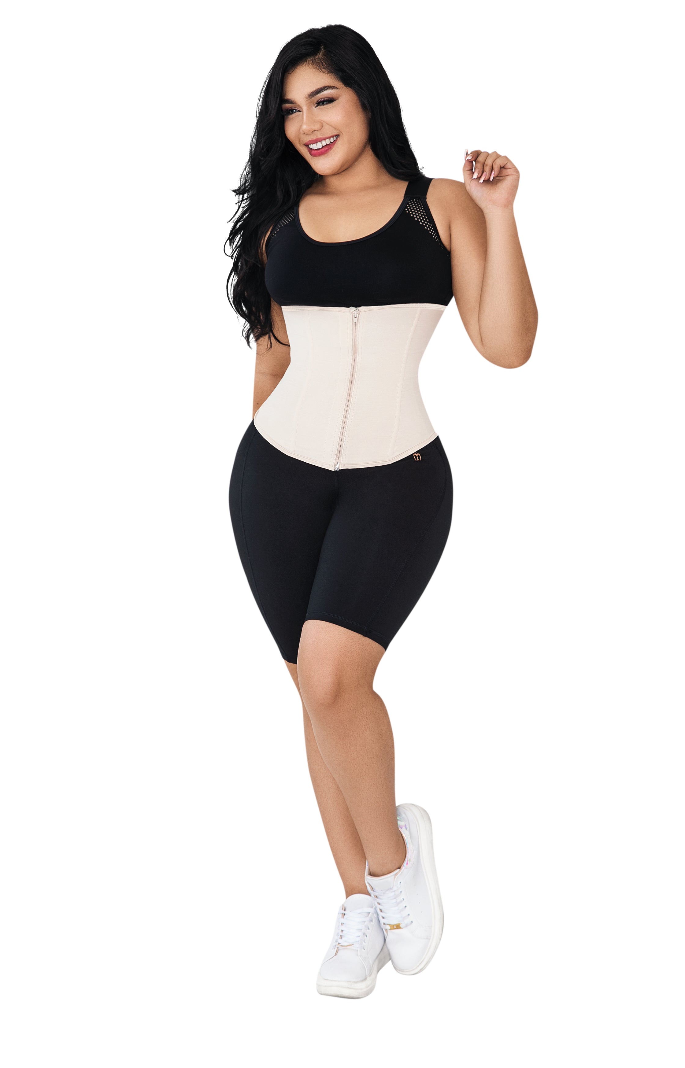 8098 – Powernet Kim Waist Trainer with zipper