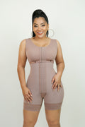 1060-Short length sleeveless power control bodysuit