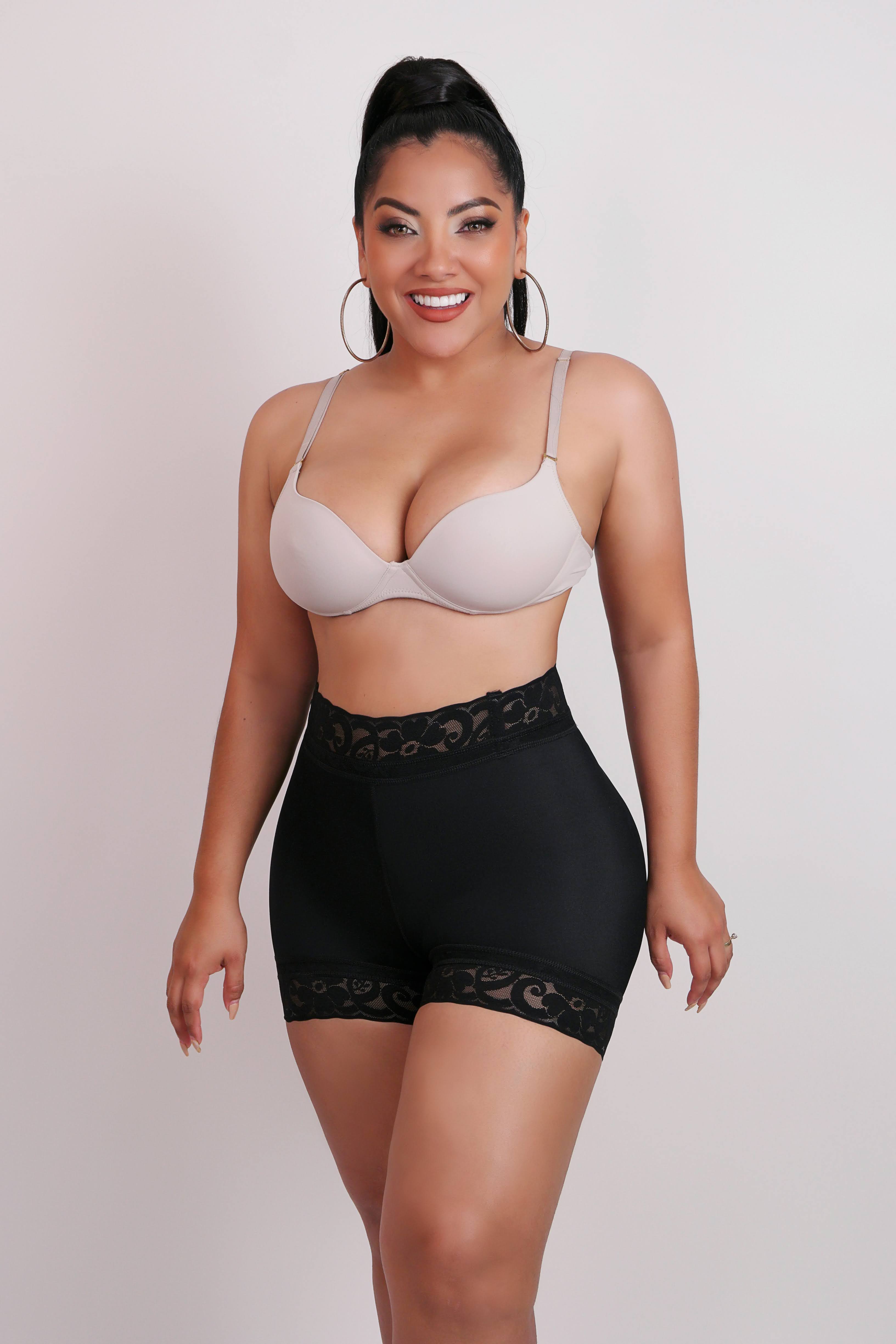 3036 – Peach Booty  Butt-Lifter Panty Short