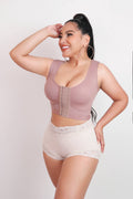 4007-Post surgical  with wide straps front closure