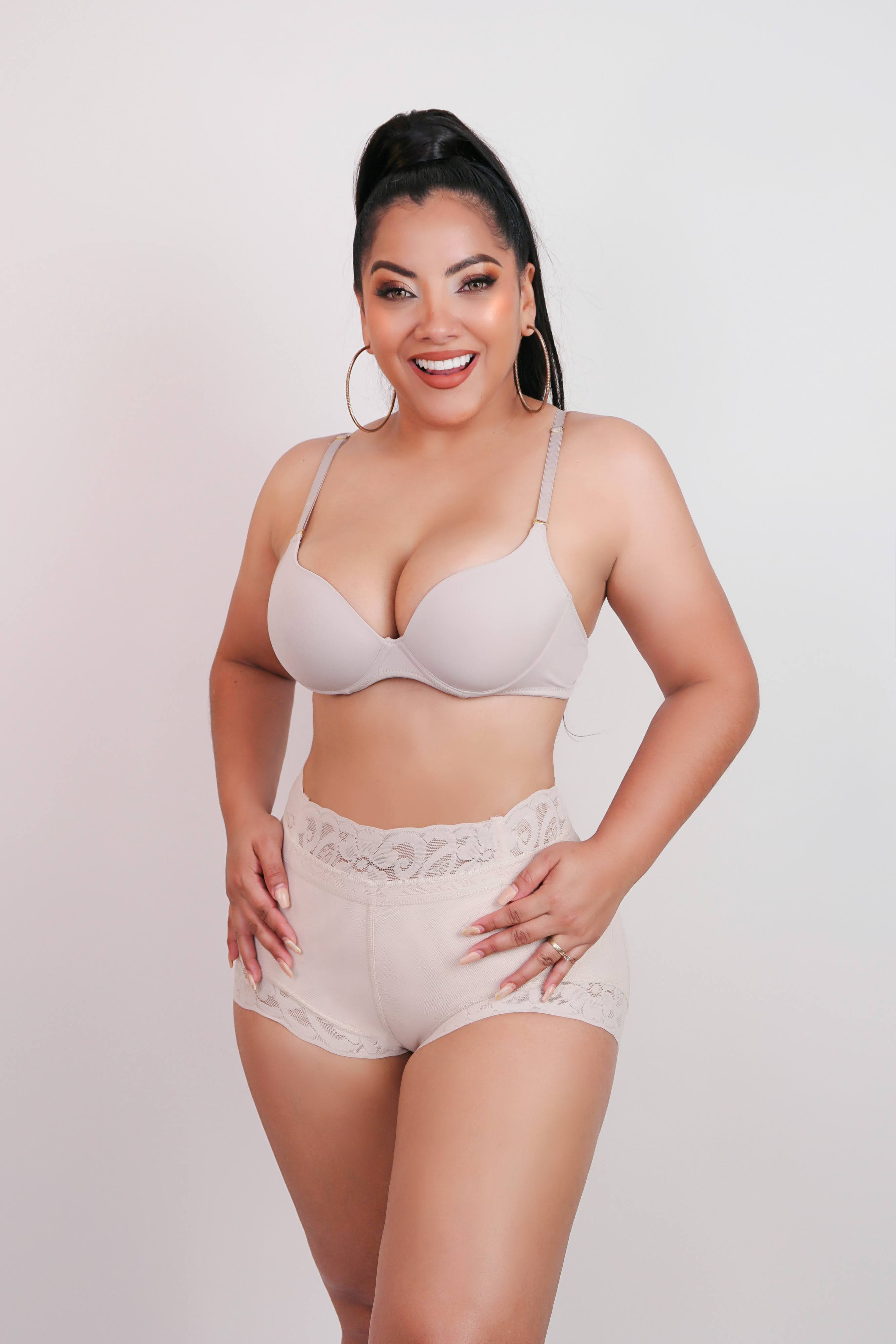 3032 – Peach Booty Butt-Lifter Calzon Short