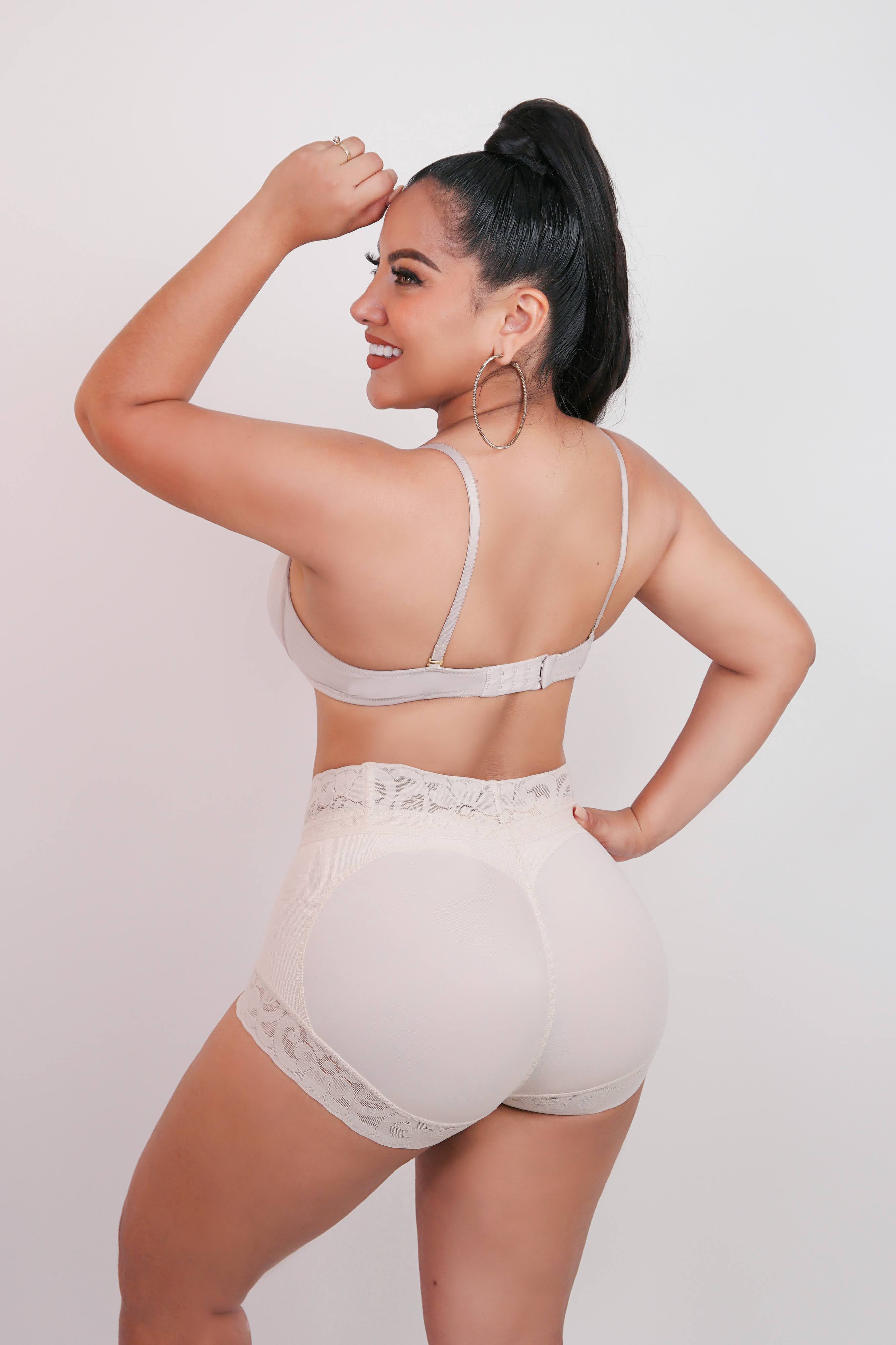 3032 – Peach Booty Butt-Lifter Calzon Short