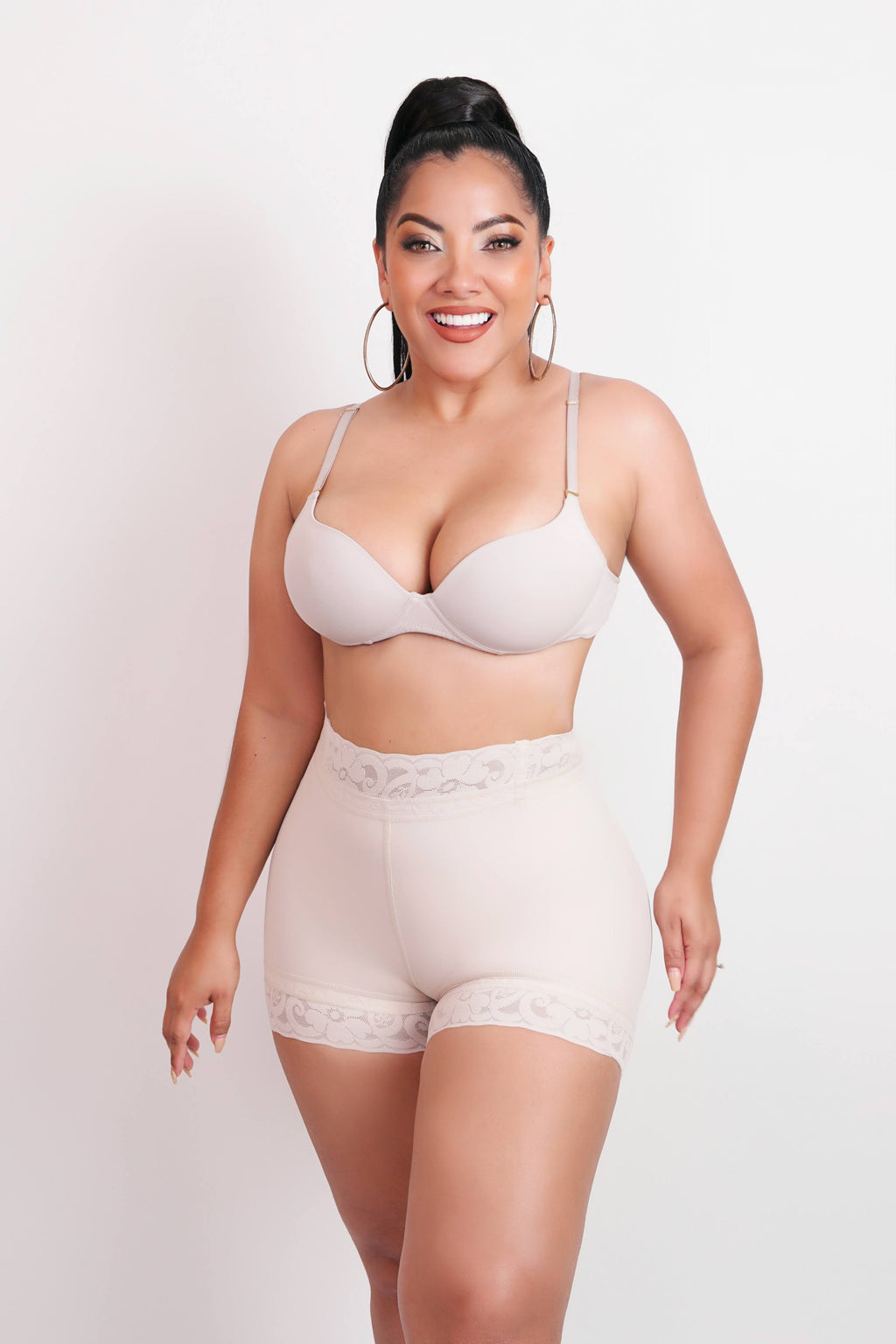 3036 – Peach Booty  Butt-Lifter Panty Short