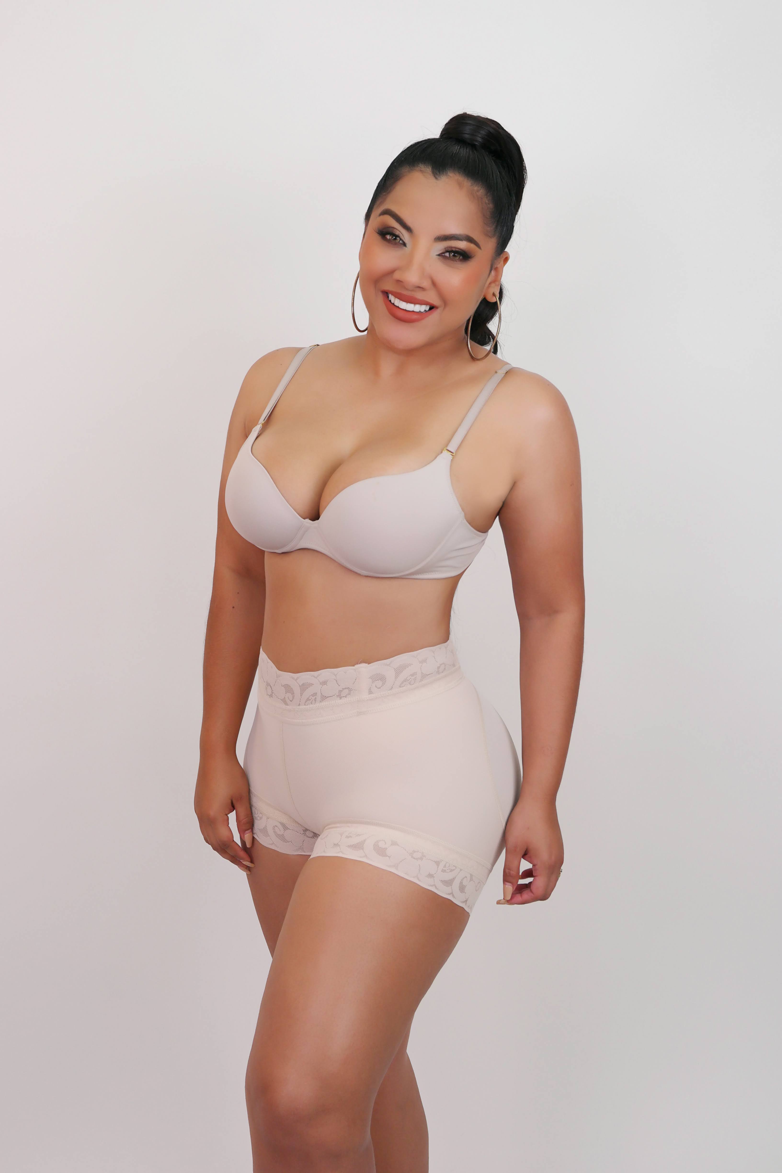 3020|Peach Booty Butt-Lifter Panty Short