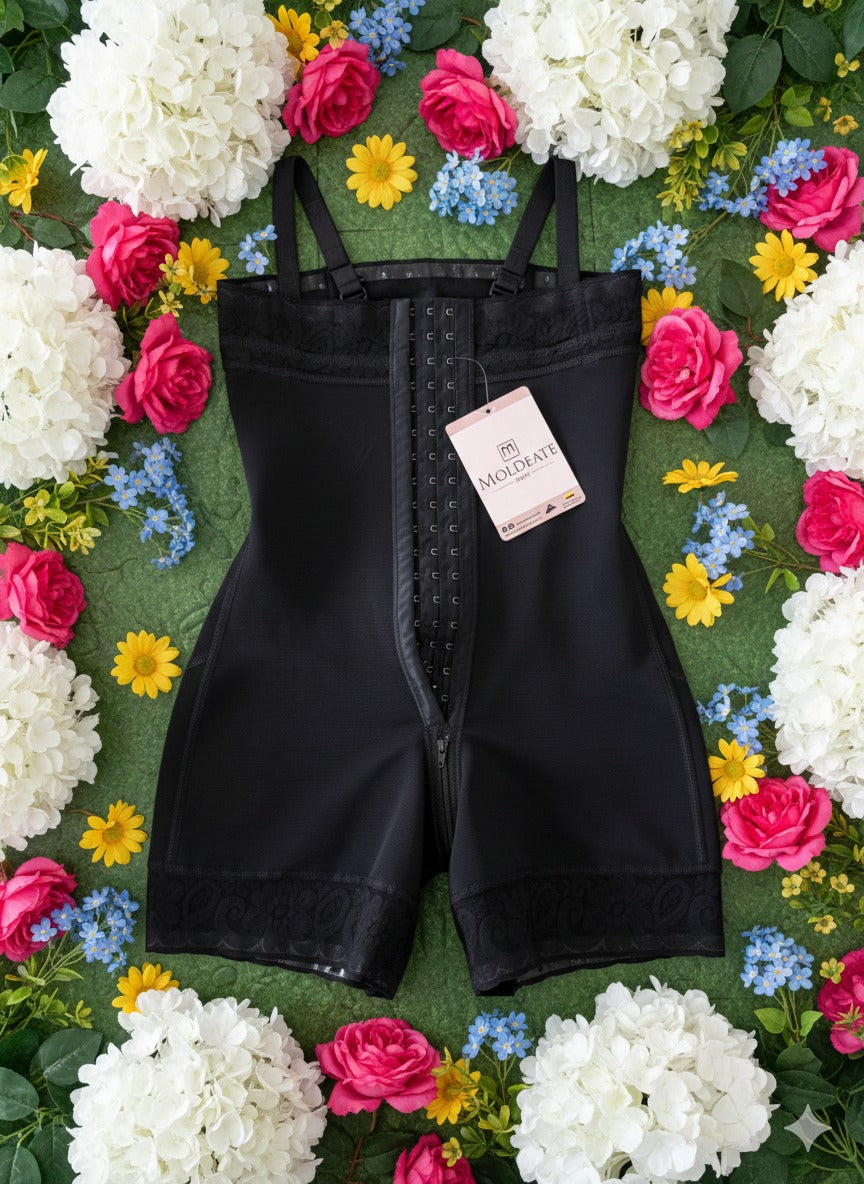 1023 – High Waist Shaper Strapples with 3 hooks and Butt Lifter